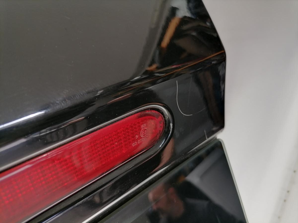 Citroen Berlingo 2 original Fl&uuml;gelt&uuml;r links EXY Onyxschwarz mit Scheibe Bj.2012